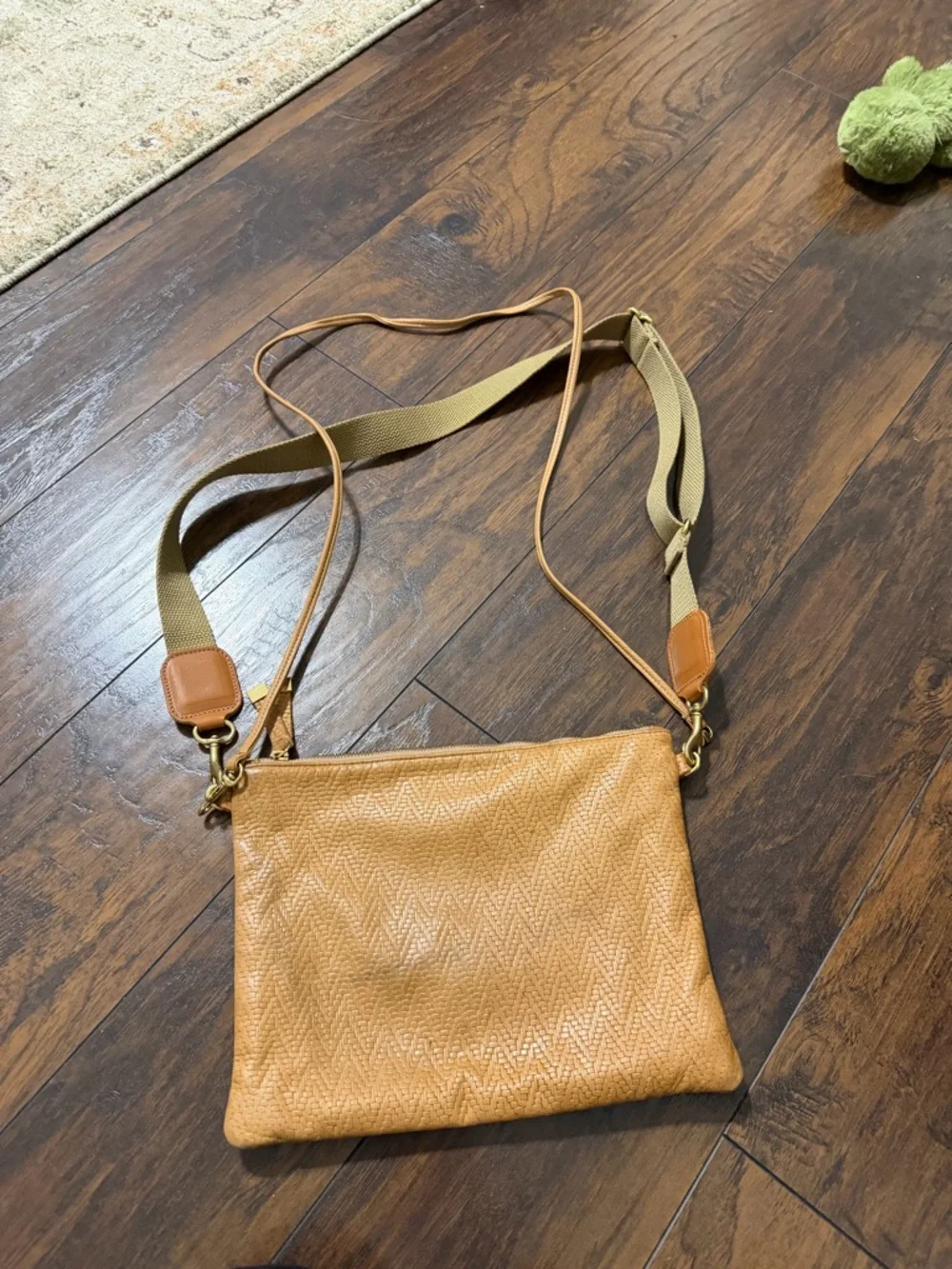 K. Slade Woven Leather Crossbody Bag - Picture 2 of 4
